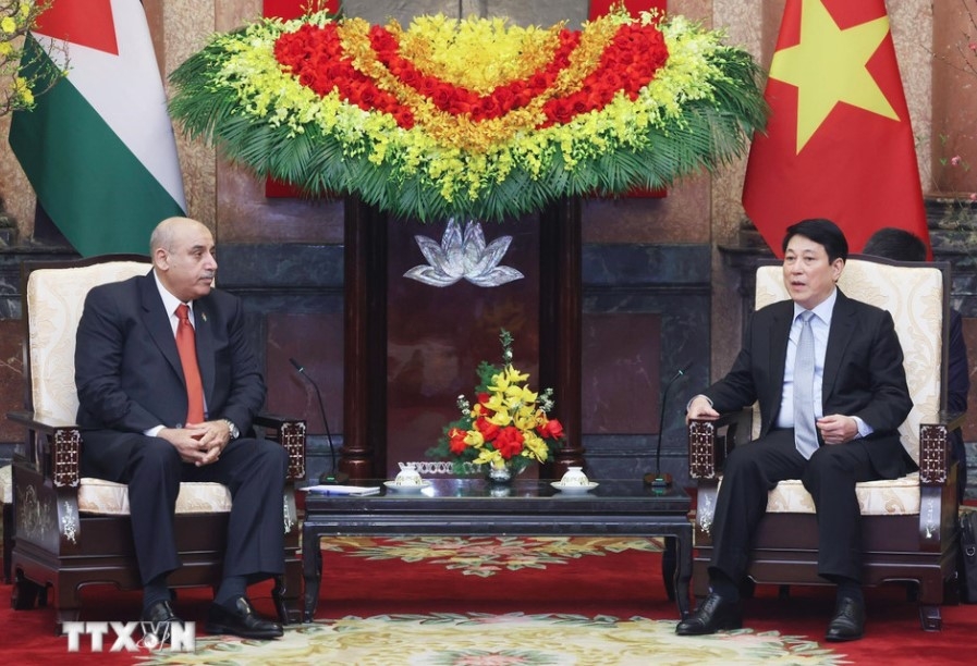 President Luong Cuong hosts Jordanian House Speaker in Hanoi